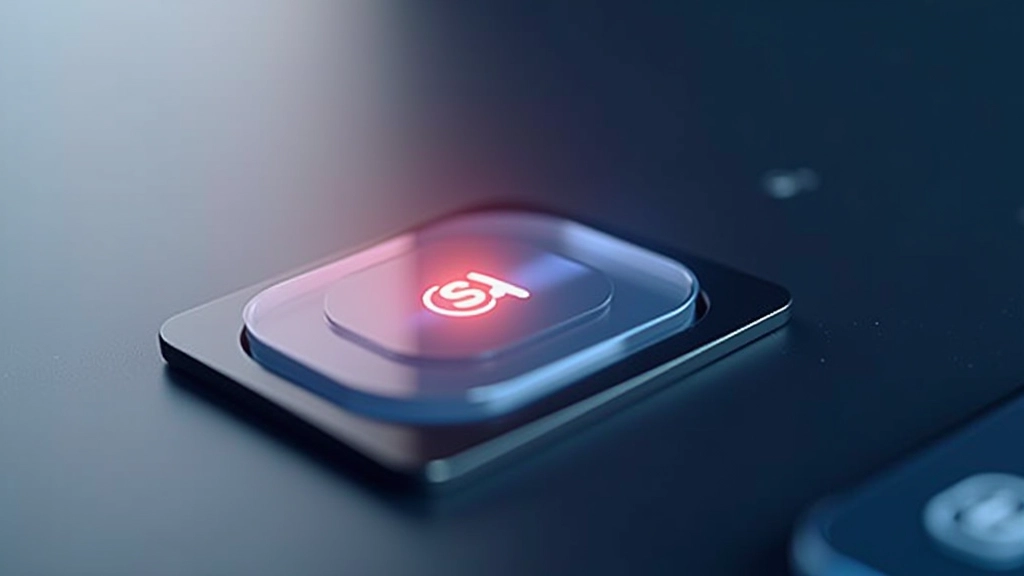 Nahaufnahme eines Button-Hover-Effekts mit mehreren Animationsstufen