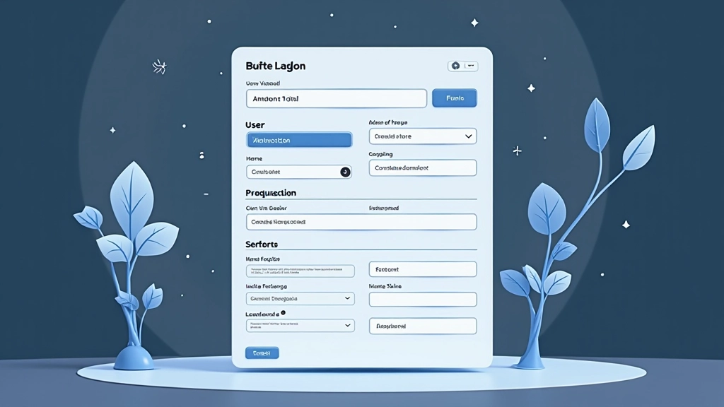 Formular-Interface mit Zustandsübergängen