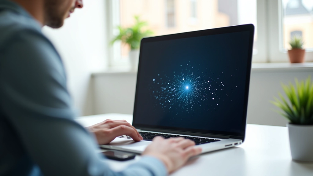 Modernes Webdesign mit subtilen Animationseffekten und interaktiven Elementen